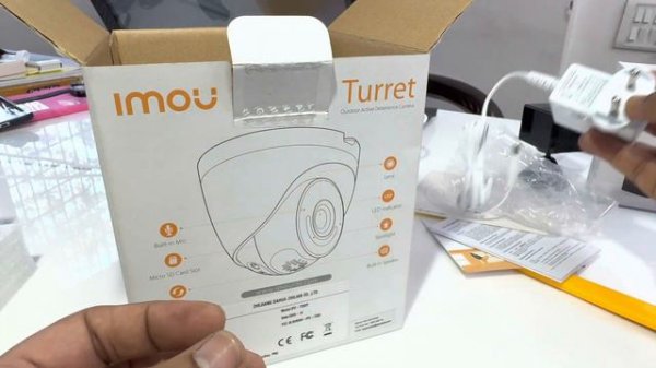 Imou Turret 1080P 2mp Active Deterrence Wi-Fi Camera