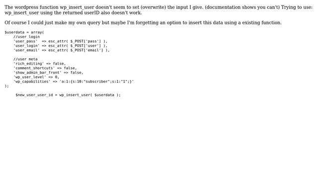 Wordpress: Insert "New User" and update/set meta data at once (2 Solutions!!) смотреть онлайн