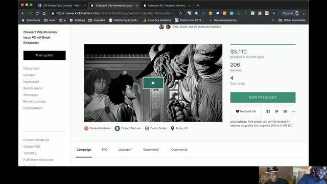 Kickstarter Comic Book: Marassa with Greg Anderson Elysee смотреть онлайн