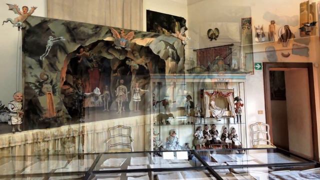Lago Maggiore ISOLA MADRE (2/2) VILLA BORROMEO interni con MUSEO TEATRINI BURATTINI E MARIONETTE смотреть онлайн