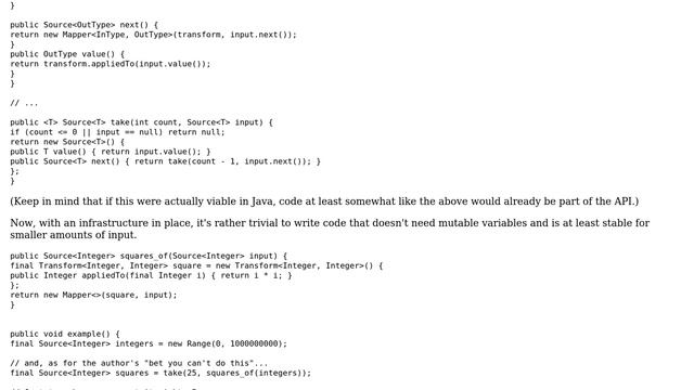How to write useful Java programs without using mutable variables? (10 Solutions!!) смотреть онлайн