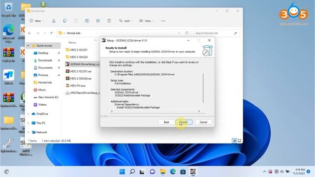 Godiag j2534 Honda HDS Read 2007 Honda CRV Datastream- OBDII365 смотреть онлайн