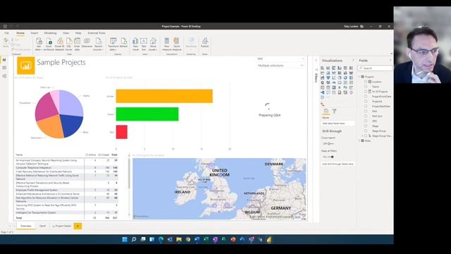 Advanced Features in Power BI *Expert Microsoft Power BI advanced tutorial // Building a dashboard* смотреть онлайн