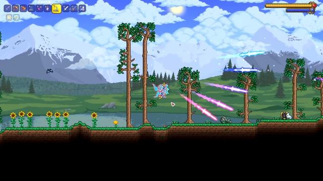 Террария 1.4 - новый босс Императрица Света - полный обзор смотреть онлайн