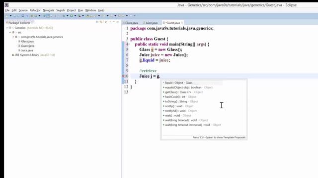 Generics in java # 1 - Introduction to Generics in java | Java tutorials by Java9s.com смотреть онлайн