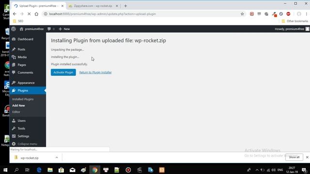 install WP Rocket plugin смотреть онлайн