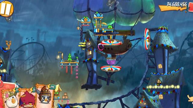 Angry Birds 2 PC (Windows 11) King Pig Panic (KPP) for extra Leonard card (Dec 26, 2023) смотреть онлайн