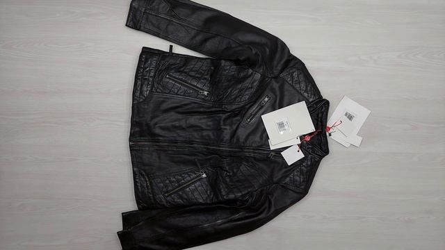 22140 Куртки кожаные женские весенние AJC сток 19 пак 4.5кг. по 38.85€/шт. 5шт. смотреть онлайн