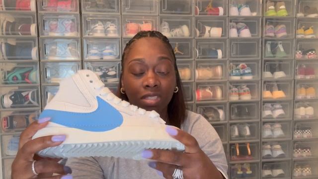 Nike Blazer mid 77 jumbo University Blue *REVIEW* смотреть онлайн