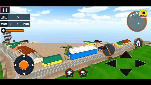Mosquito Robot Car Game: Transforming Robot Games - Android Gameplay FullHD смотреть онлайн
