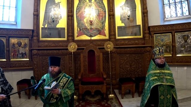 Прокимен «Дал еси достояние» знам. р-ва. Братский хор Святогорской Лавры 14.4.19 г. смотреть онлайн