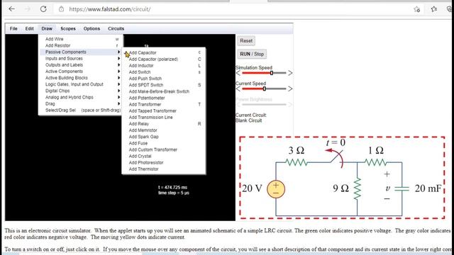 Analisis Dengan Excel Dan Falstad (Seri Rangkaian RC part3) смотреть онлайн