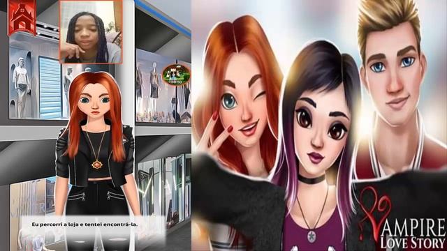 NOVA SÉRIE VAMPIRE LOVE STORY CAPÍTULO #1 смотреть онлайн