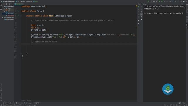 Belajar Java [Dasar] - 16 - Operator Bitwise смотреть онлайн