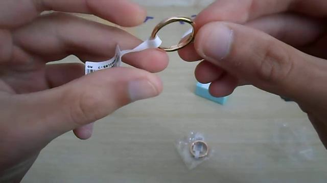 Посылка из Китая №40 Бижутерия два кольца из магазина ROXI смотреть онлайн
