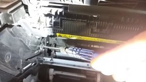 ремонт принтера Canon MF3010 выдает черный лист