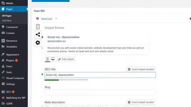 How to change your Title Tag with the Yoast SEO plugin for Wordpress - Super easy step-by-step смотреть онлайн