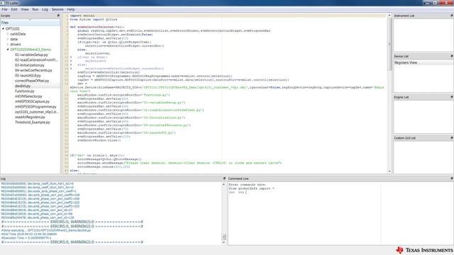 TI-Latte Training for the OPT3101EVM смотреть онлайн