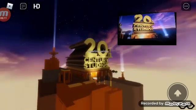 20th century Studios logo in Roblox with 4 20th Century Fox logo theme смотреть онлайн