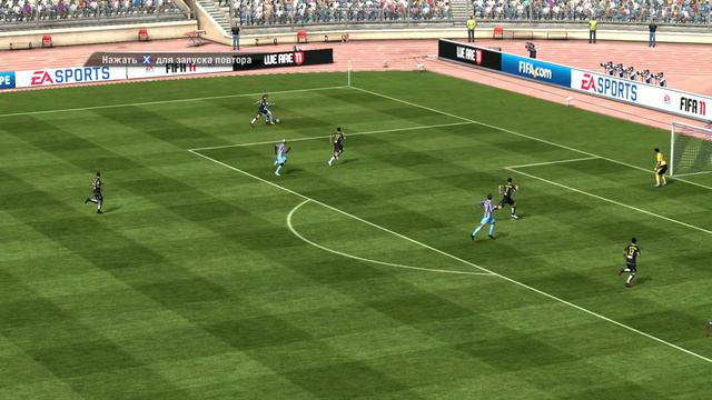 WOW head goal in FIFA 11!|Супер гол головой в FIFA 11 смотреть онлайн