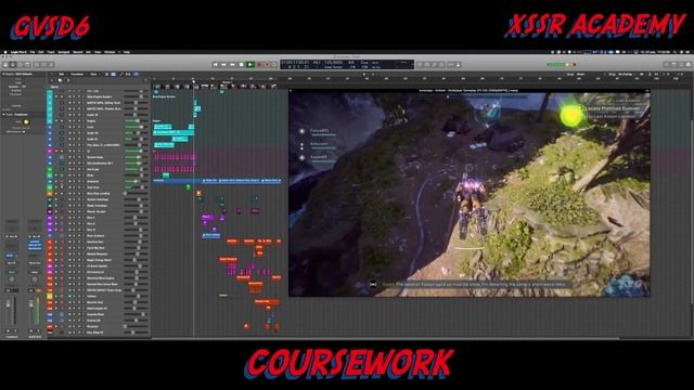 GVSD6 - Курсовая работа, редизайн отрывка из мультиплеерной игры Anthem. смотреть онлайн