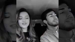 Красивая турецкая пара поёт Хит песню Тик-тока🥰