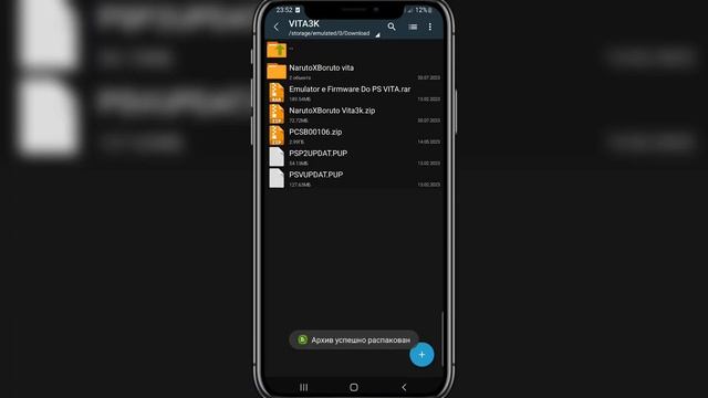КАК УСТАНОВИТЬ ИГРЫ VITA3K [ NARUTO ]