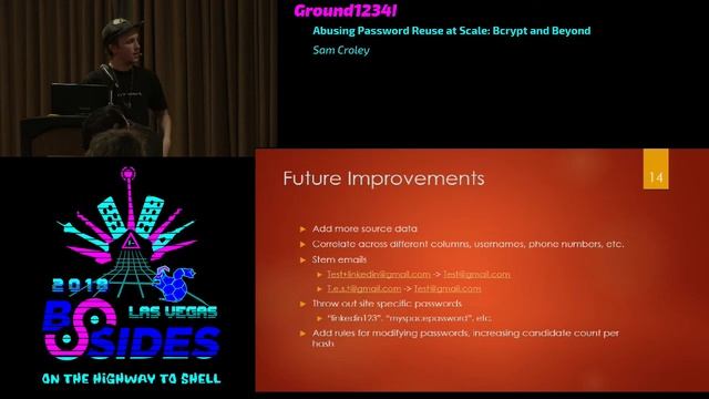 G1234! - Abusing Password Reuse at Scale: Bcrypt and Beyond - Sam Croley смотреть онлайн