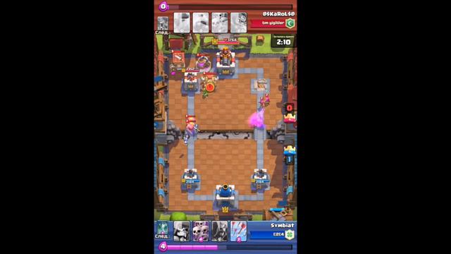 Clash royale - как поднятся с арены 4 до арены 6 - мощная колода смотреть онлайн