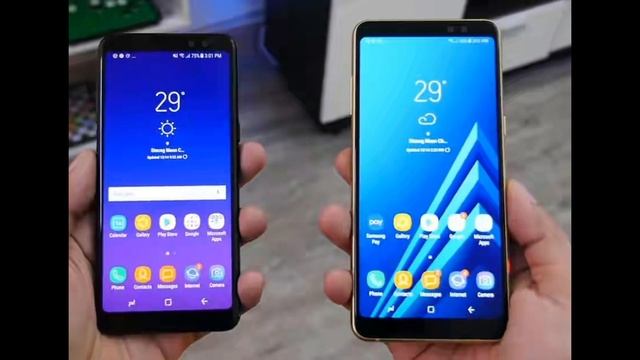 SAMSUNG GALAXY A6 PLUS 2018 & A6 2018 Budget Range Infinity Display Smartphone смотреть онлайн
