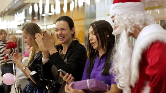 Семейный фестиваль «Самый Рождественский Мамаслет» 12.12.15. ТРЦ Атмосфера смотреть онлайн