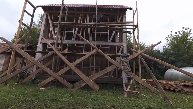 Дом обшитый доской. Дом за 100 итоги 2017 года. смотреть онлайн