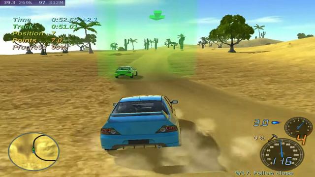 Stunt Rally 2.2 Native Linux Gameplay смотреть онлайн