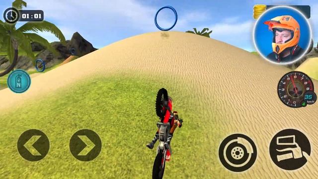 Motocross Beach Bike Stunt Racing Game - #7 Motor Racer Game - Android Gameplay смотреть онлайн