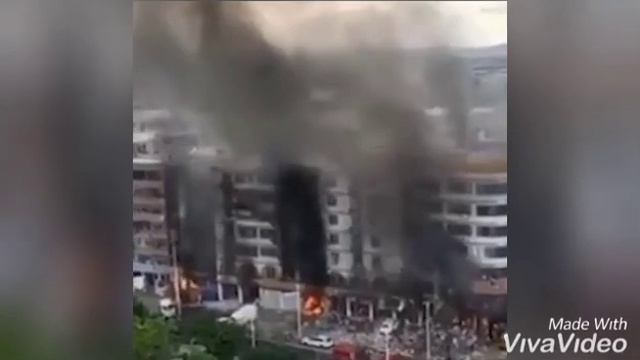 Мощный взрыв газа прогремел возле гостиницы в южном китайском городе Чжухай. смотреть онлайн