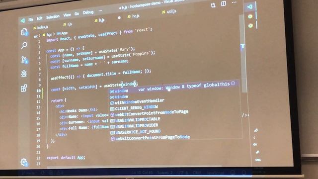 Use react hooks in a function composition way (Seattle Code Camp 2019) смотреть онлайн