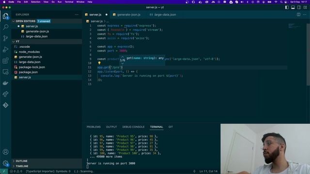 Enviando dados pesados em Node.js com Streams смотреть онлайн