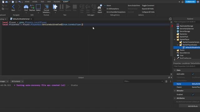How to disable default Roblox UI(Chat,Health, leaderboard, etc) in Roblox (Scripting Tutorial 2022! смотреть онлайн