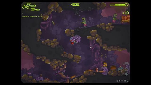 Zombotron Part 2 Walkthrough Level 3 - 4 Robot vs Zombies смотреть онлайн