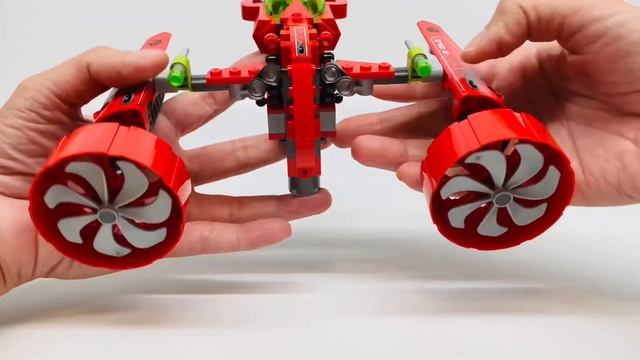 LEGO Atlantis Typhoon Turbo Sub - just2mom's review! Classic 2010 set! смотреть онлайн