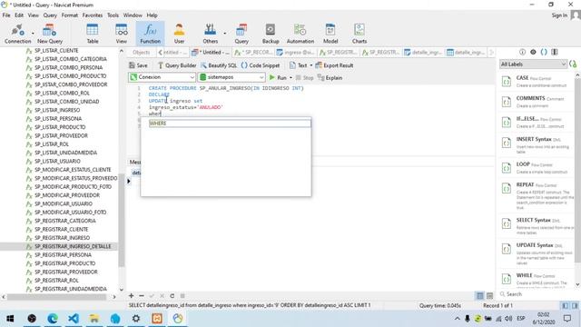 53. Creando un sistema compra y venta PHP + AJAX - Anulando Ingreso - Actualizando Stock смотреть онлайн