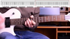 Как играть Нервы - Нервы на гитаре + Табы. Разбор песни Нервы на электрогитаре с табами (видео урок