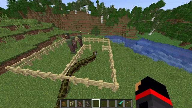 realistic anaconda in minecraft смотреть онлайн