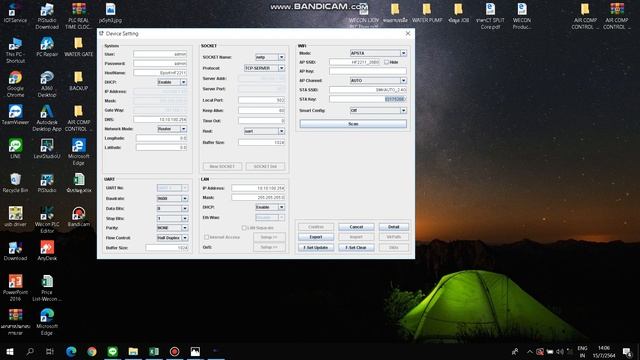 EP1 Humidity_Temp Sensor RS485(Modbus RTU)  Conect To HF2211 Convert To WIFI (Modbus Tcp/ip)  VBOX
