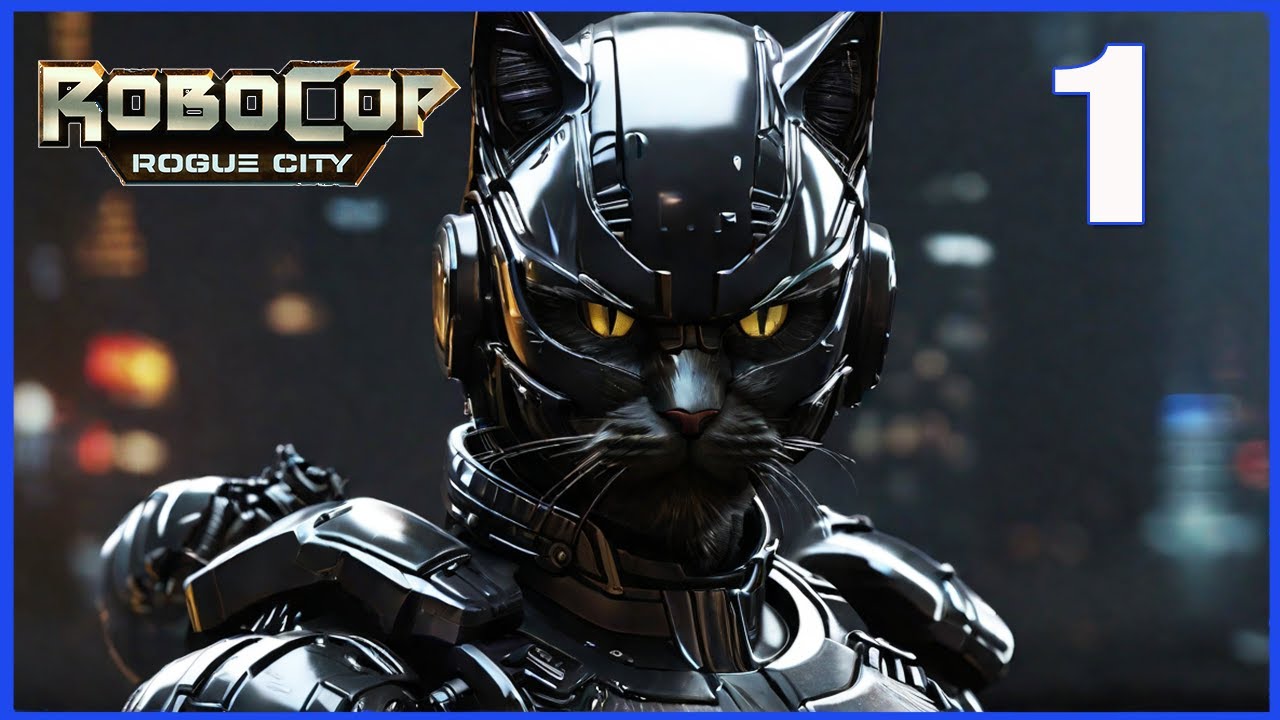 Супер Кот РОБОТ ПОЛИЦЕЙСКИЙ #1 ? RoboCop Rogue City #685 смотреть онлайн
