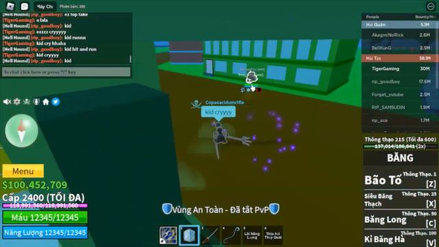 『 Combo Saber + God human Hunting| Blox fruits update 17.3 | 30M | Roblox | Tiger Gaming смотреть онлайн