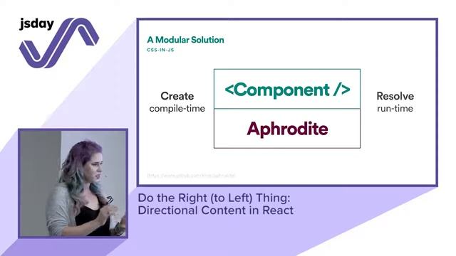 Maja Wichrowska - Do the Right (to Left) Thing: Directional Content in React - jsday 2018 смотреть онлайн