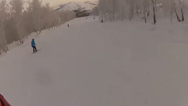 Горные лыжи на Банном, 9 декабря 2012 года ( 108 ). смотреть онлайн