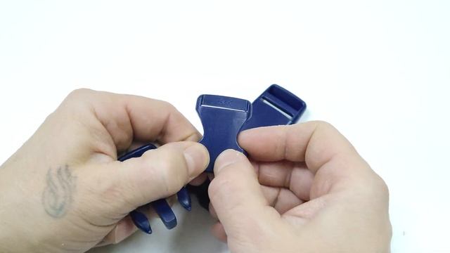 Апри FQ25, Усиленные фастекс застежка, пряжка для стропы, ремня, 25мм, 3шт, СИНИЕ смотреть онлайн