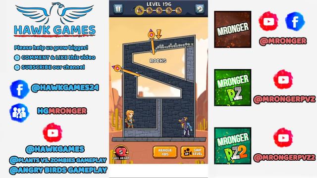 How to Loot 2 - Hero Rescue & Pin Pull Level 195 & 196 смотреть онлайн
